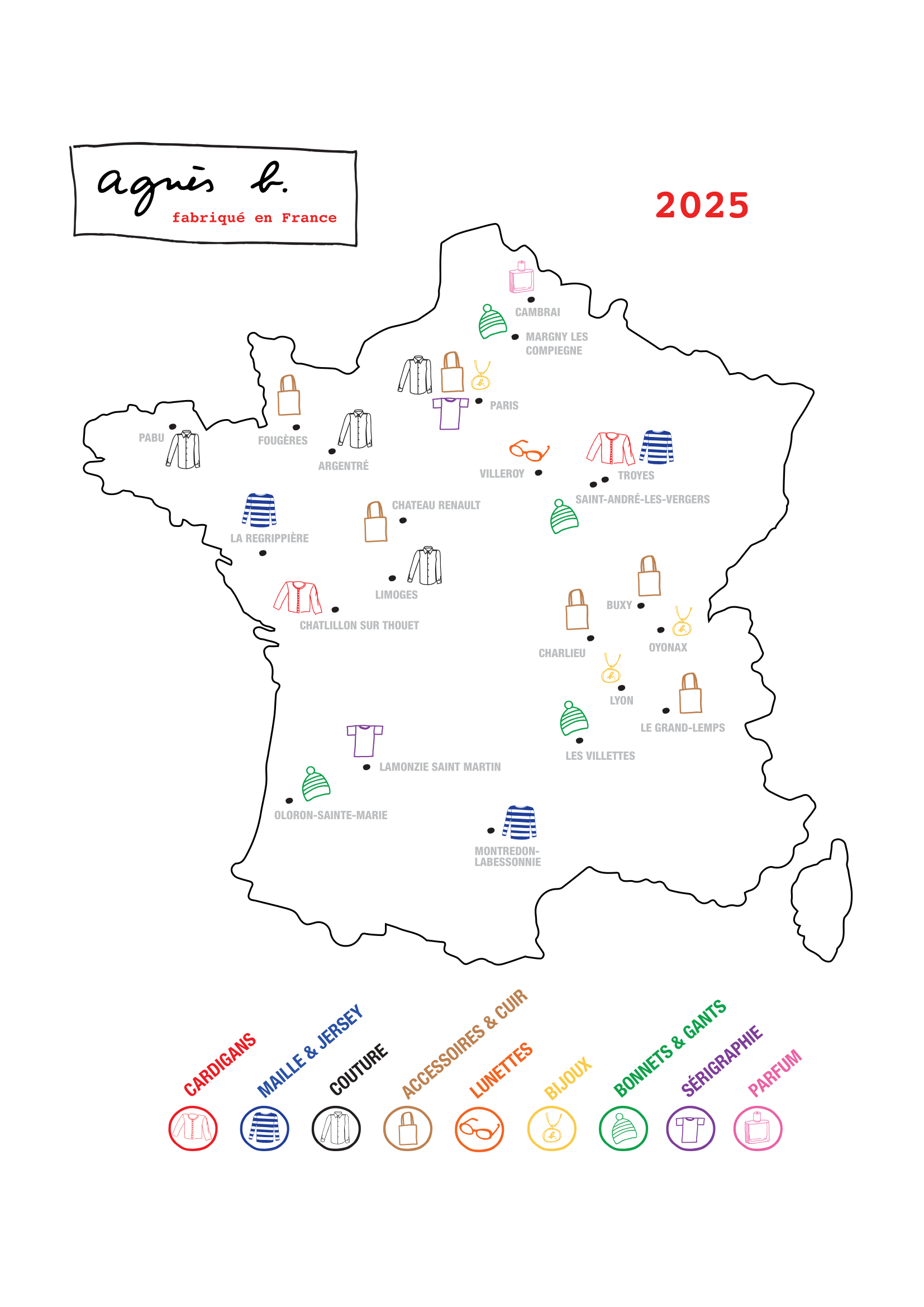 agnès b. made in france